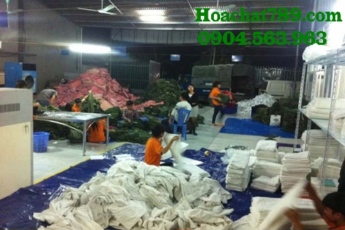 Dịch vụ giặt đồ vải ngành may công nghiệp ở Hà Nội